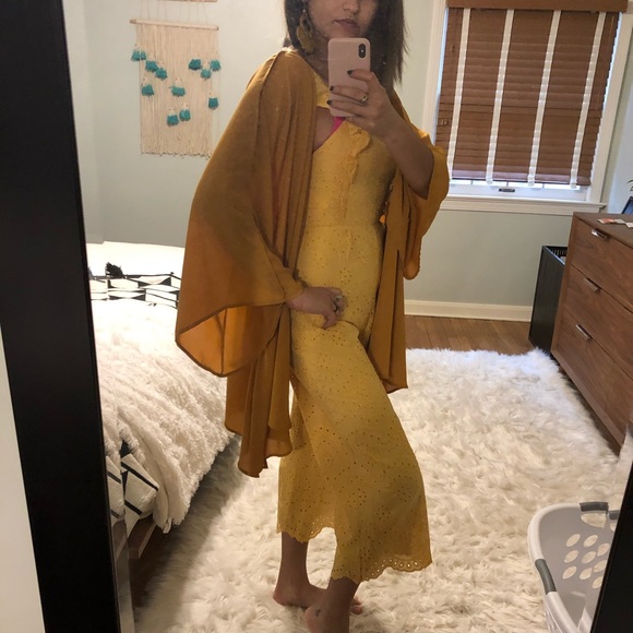 Jumpsuit Yellow Women Summer - Picture 7 of 7